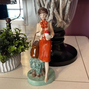 1960s Series II TUPPERWARE Consultant Award FIGURINE Interpur EUC w Sicker